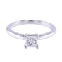 Platinum 0.75ct Princess Cut Diamond Solitaire Ring