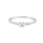9ct White Gold 0.20ct Diamond Solitaire Ring
