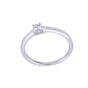 9ct White Gold 0.20ct Diamond Solitaire Ring