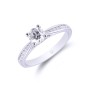 Platinum Brilliant Cut 0.70ct Diamond Solitaire Ring