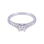 18ct White Gold 0.85ct Diamond Solitaire Ring