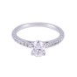 18ct White Gold 1.05ct Diamond Solitaire Ring