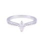 18ct White Gold 0.55ct Diamond Solitaire Ring