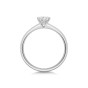 Platinum 6 Claw Tulip Set Round Brilliant 0.50ct Diamond Solitaire Ring