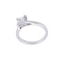 Certificated Platinum Approx. 1.20ct Princess Cut Diamond Engagement Ring