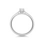 Platinum Emerald Cut 0.60ct Diamond Solitaire Ring