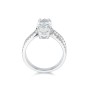 Platinum Marquise Cut 3.00ct Diamond Solitaire Ring