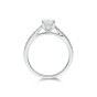 Platinum Oval Cut 1.35ct Diamond Solitaire Ring