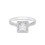 Platinum Princess Cut 1.40ct Diamond Solitaire Ring