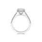 Platinum Princess Cut 1.40ct Diamond Solitaire Ring