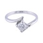 18ct White Gold 0.70ct Diamond Solitaire Ring