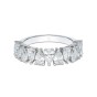 18ct White Gold Pear Cut Diamond 2.03ct Eternity Ring