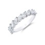 18ct White Gold 1.59ct Marquise Fancy Diamond Eternity Ring