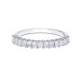 9ct White Gold 0.50ct Diamond Eternity Ring 