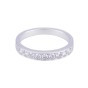 Platinum Brilliant Cut 0.50ct Diamond Eternity Ring