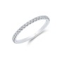 Platinum Brilliant Cut 0.50ct Diamond Eternity Ring