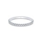 Platinum Brilliant Cut 0.50ct Diamond Eternity Ring