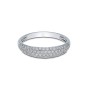 9ct White Gold Brilliant Cut 0.41ct Diamond Eternity Ring