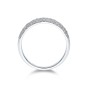 9ct White Gold Brilliant Cut 0.41ct Diamond Eternity Ring