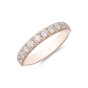 18ct Rose Gold 0.75ct Diamond Channel Eternity Ring