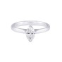 18ct White Gold 0.72ct Marquise Cut Diamond Solitaire Ring