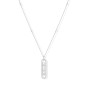 Messika Move 10th PM White Gold  0.74ct Diamond Necklace 10032-YG