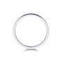 9ct White Gold Textured Wedding Ring 3.5mm