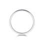 9ct White Gold Textured Wedding Ring 3.5mm