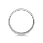 9ct White Gold 5mm Sparkle Cut Gents Wedding Band