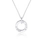 18ct White Gold 0.15ct Brilliant Cut Pendant