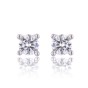 18ct White Gold Brilliant Cut 0.50ct Diamond Stud Earrings