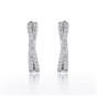 9ct White Gold 0.33ct Round Brilliant Cut Diamond Earrings