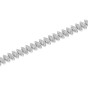 9ct White Gold Round Brilliant 2.80ct Diamond Marquise Shape Cluster Bracelet