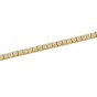 18ct Yellow Gold Brilliant Cut 1.25ct Diamond Tennis Bracelet