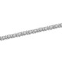 9ct White Gold 1.50ct Bar Set Diamond Bracelet