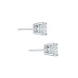 18ct White Gold Brilliant Cut 4.00ct Diamond Stud Earrings