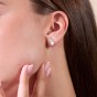 9ct Yellow Gold 1.85ct Pear Cut Opal Stud Earrings