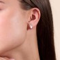 9ct Yellow Gold 1.85ct Pear Cut Opal Stud Earrings
