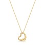 9ct Yellow Gold Open Polished Heart Pendant