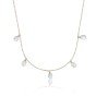 9ct Yellow Gold Baroque Pearl Necklace