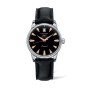 Longines Conquest Heritage Black Dial Automatic Gents Watch | Front