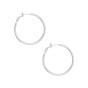 Silver Hoop Earrings