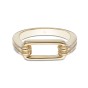 Yellow Gold Plated Link Signet Ring