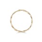 Yellow Gold Plated Chain Ring