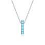 Swarovski Exalta Aquamarine Drop Pendant