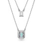 Swarovski Millenia Octagon Cut Layered Pendant Necklace 5640557