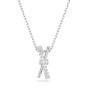 Swarovski Hyperbola Rhodium Plated Twist Pendant 5689723