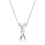 Swarovski Hyperbola Rhodium Plated Twist Pendant 5689723