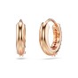 Swarovski Matrix Rose Gold-Tone Plated Hoop Earrings 5690669