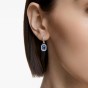 Swarovski Una Rhodium Plated Ladies Drop Earrings 5619500